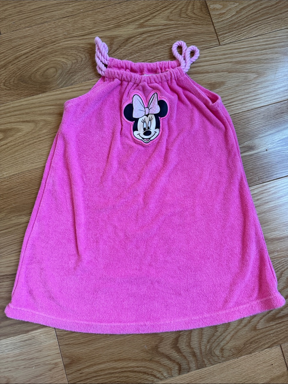 Disney Pink Minnie Mouse Terry Swim Cover Dress